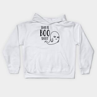 This is boo sheet,Boo sheet funny Kids Hoodie